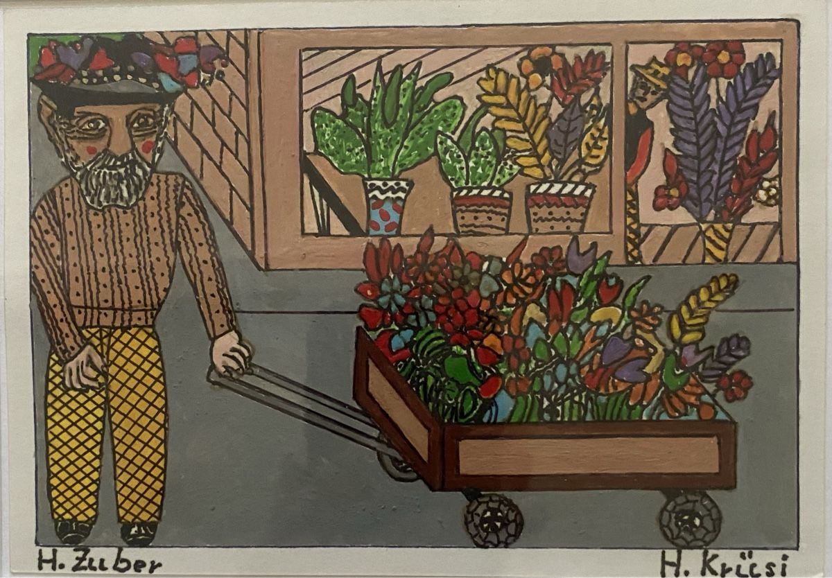 Tableaux: ZUBER HEDI - Hans Krüsi, Aquarell – D'occasion à Bern par art-for-sale 1