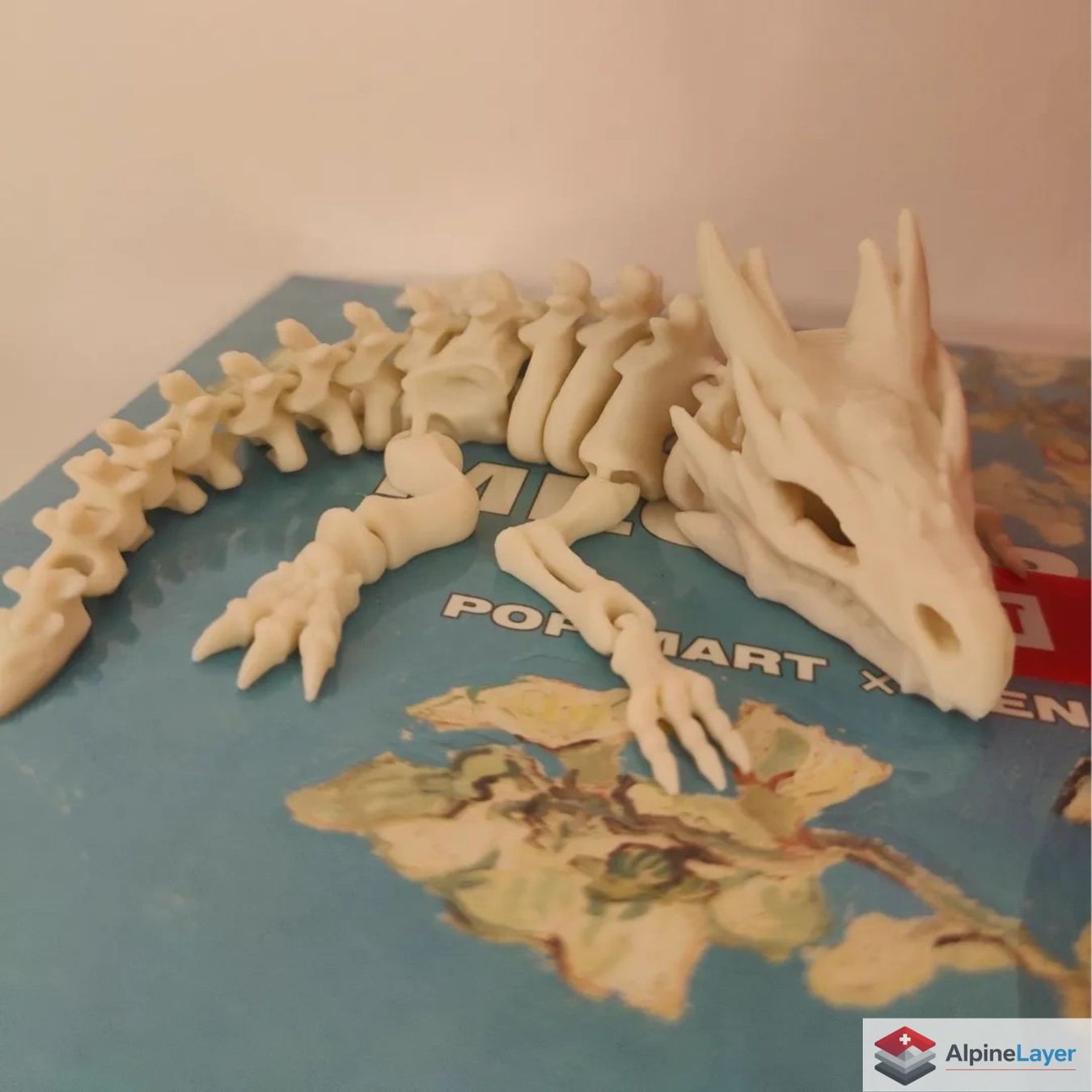 Giocattoli: Articulated Skeleton Dragon 3D Printed Figure – Nuovo (secondo la descrizione) da Losone venduto da AlpineLayer