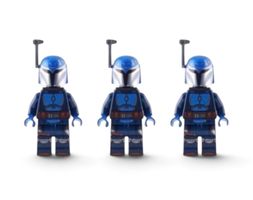 3x SW1344 Mandalorian Nite Owl Star Wars LEGO (NEU)