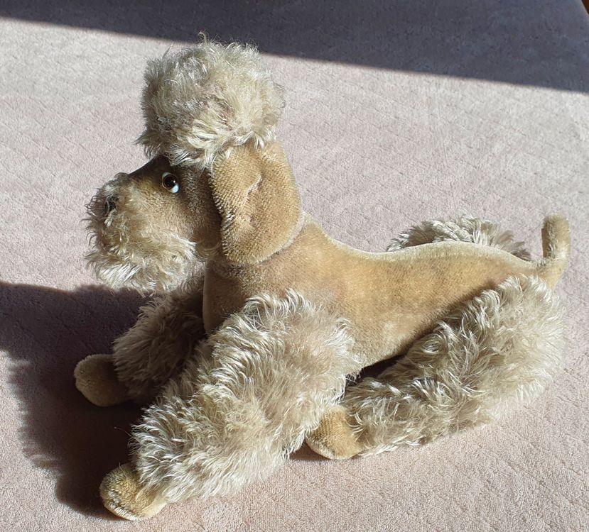 Peluche Vintage Snoopy Chien Blanc Et Rose Des Années 1958-1968 - Référence 34642, Occasion