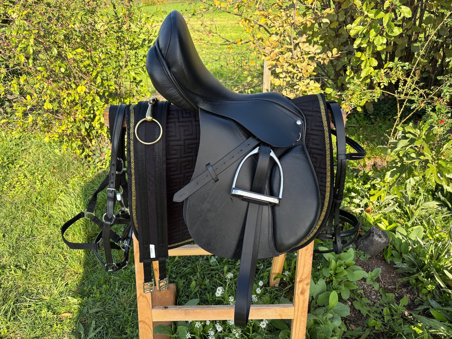 Selle & Accessori: schöner Vielseitigkeitssattel – Usato da Feldbach venduto da Fea1 4