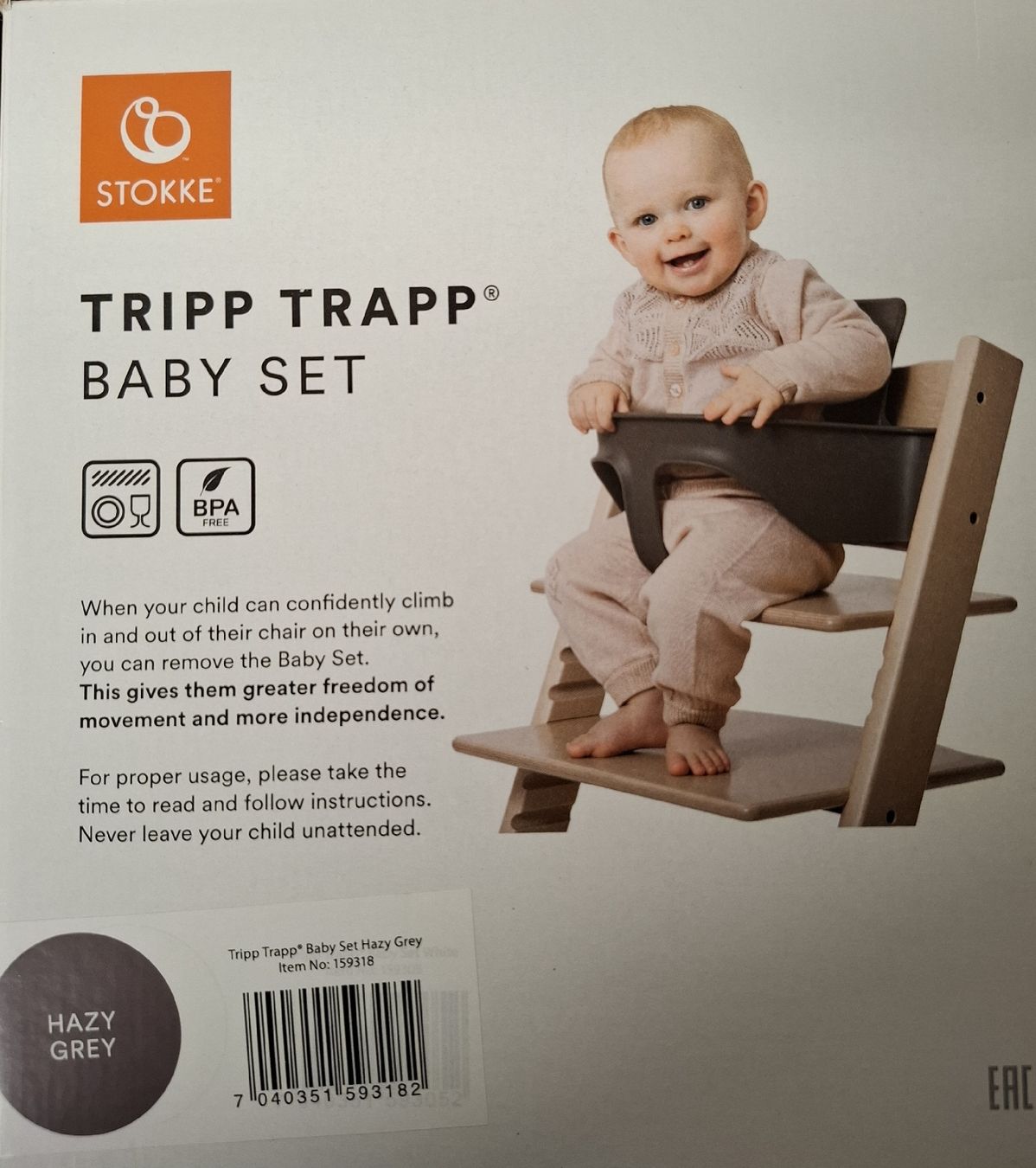 Stokke Seggioloni: Triptrap Stokke Baby Set – Nuovo e nell'imballaggio originale da Staufen venduto da ker_jf2q 1