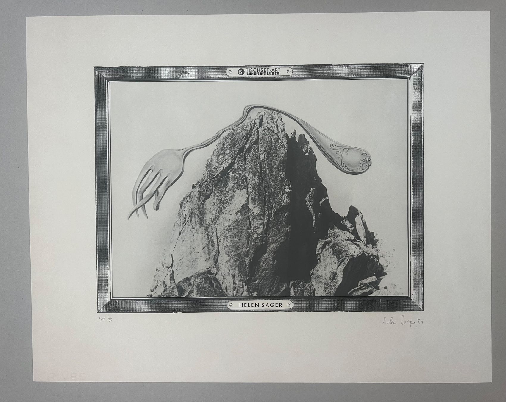 Grafiken & Lithographien: Helen Sager, handsigniert, nummeriert – Gebraucht aus Rain von Pic-Ass 1