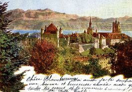 Lausanne - Château Litho + 1902