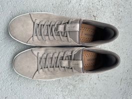 Geox Herren Sneaker Gr. 43 Beige Wildleder kaum gebraucht