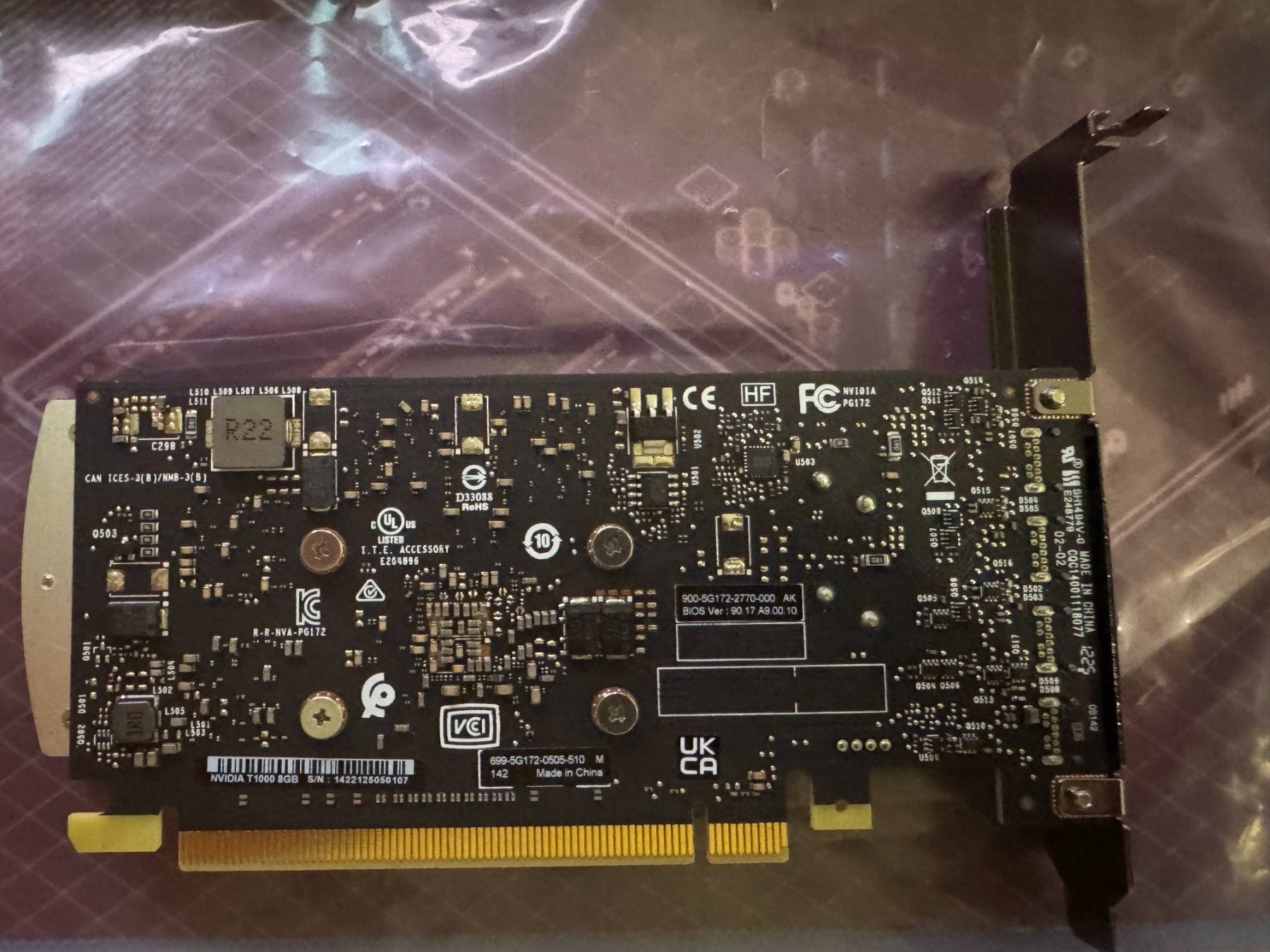 Nvidia Grafikkarten: NVIDIA T1000 8 GB – Neu (gemäss Beschreibung) aus Dübendorf von tjbroom 1