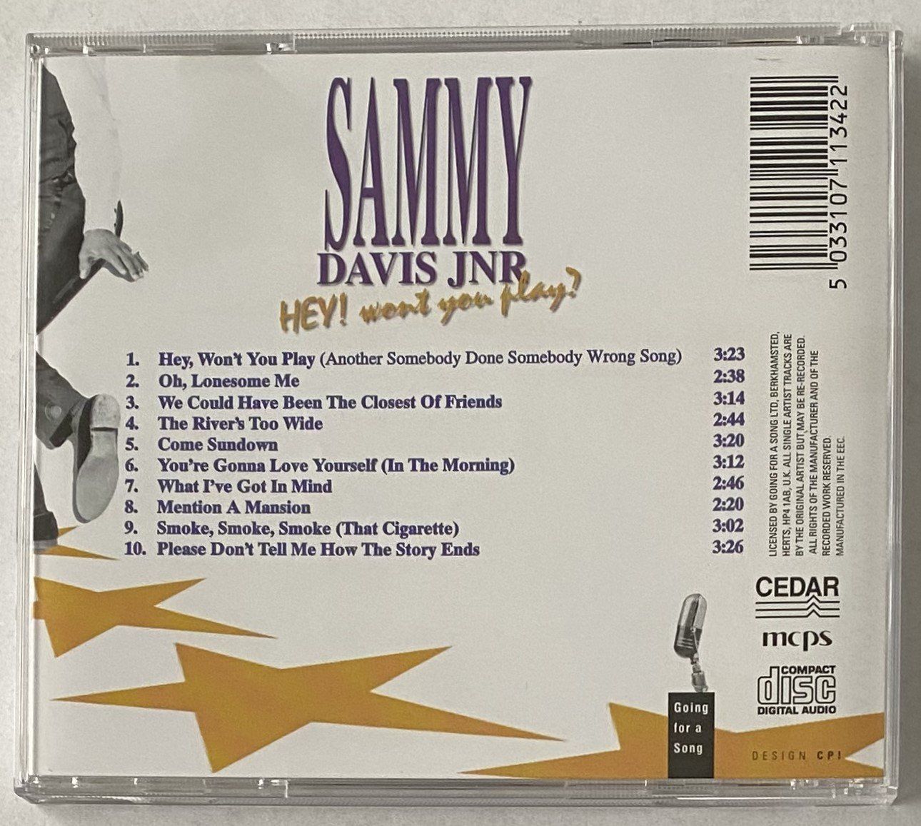 CD: Sammy Davis Jr., Hey! Won't You Play? – Nuovo (secondo la descrizione) da Flums venduto da Asquillo 1