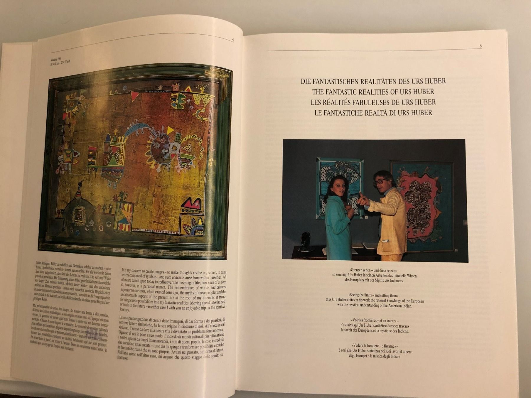 Libri: Urs Huber Kunstbuch handsigniert 1993 – Usato da kriens venduto da bst999 7