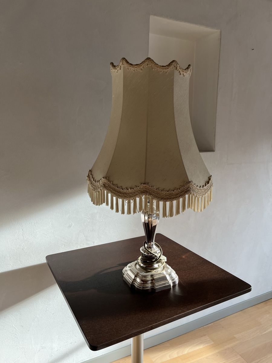 Lampade: 925S Silber Vintage-Tischlampe – Usato da Reigoldswil venduto da adr_q7cv 2
