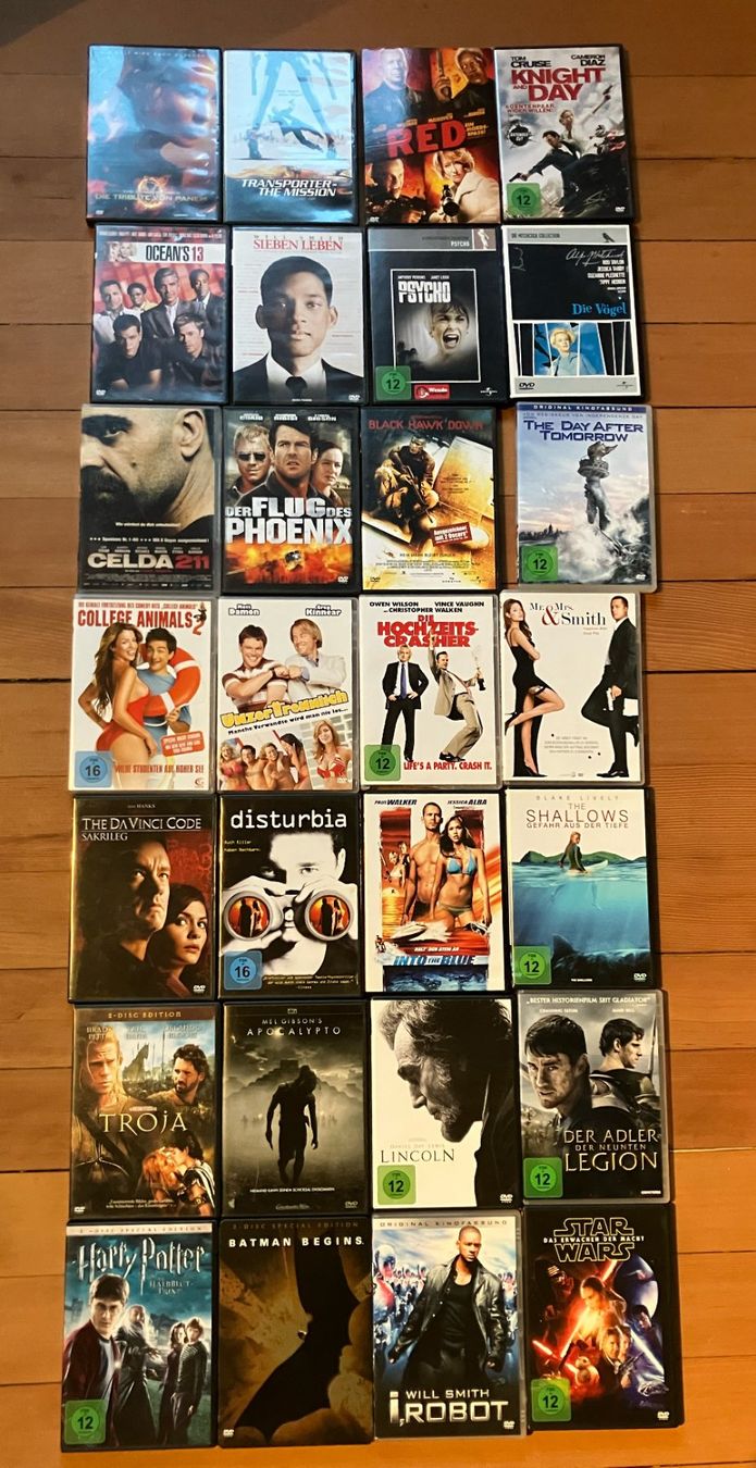 Alle DVDs: DVD Sammlung – Gebraucht aus Luzern von severin_sch
