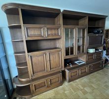 Rustikale Wohnwand/ Wohnzimmer