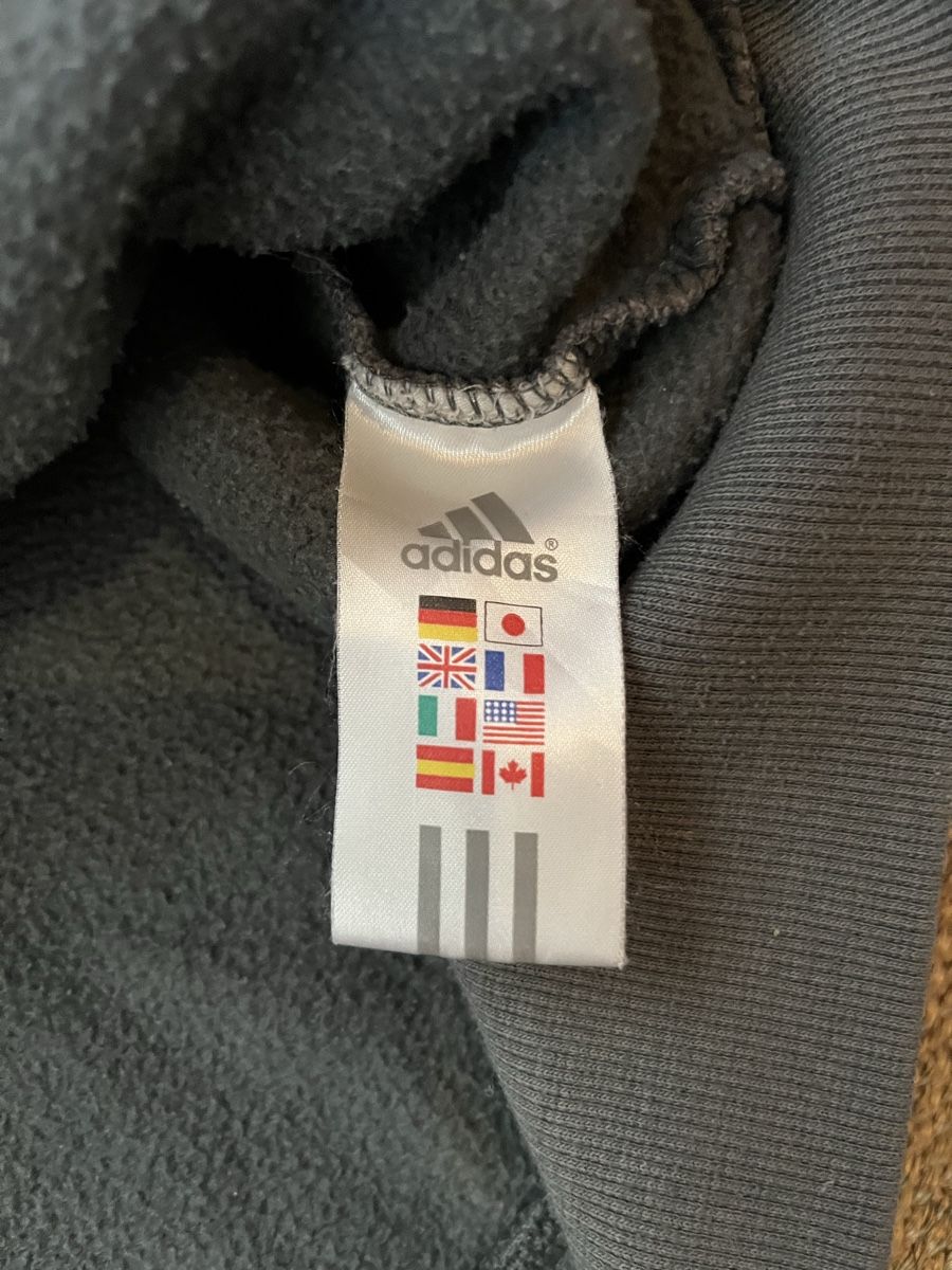 Adidas Maglioni & Felpe: Adidas, pull vintage gris/vert, vintage – Usato da Baulmes venduto da resel_.tm 3