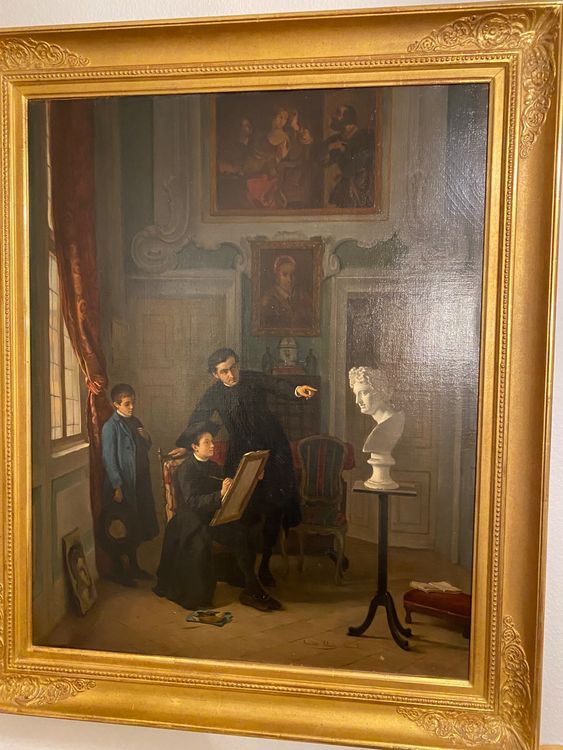 Gemälde Armand Hubert Simon Leleux Kaufen auf Ricardo