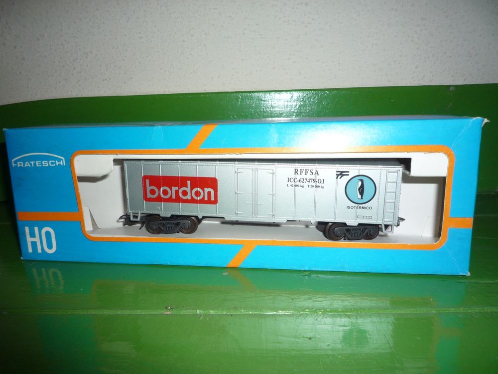 Tres rare frateschi ho 2078 wagon rffsa fb-2082 fourgon couvert transport marchandise - Collection
