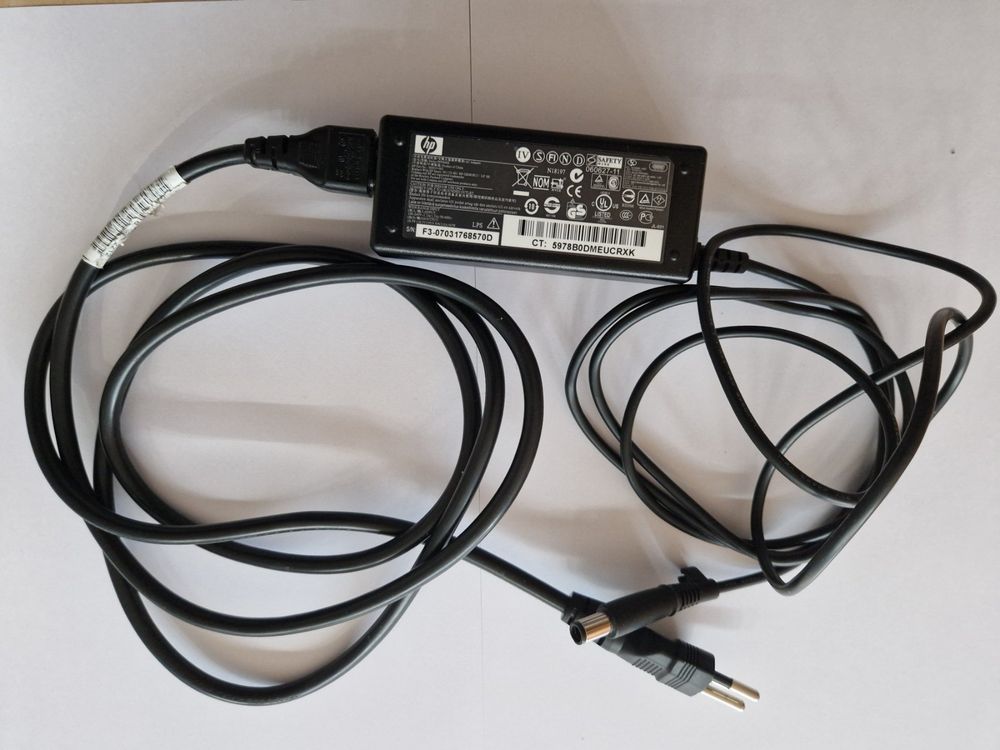 Chargeur PC Laptop Original HP 65W 18,5V 3,5A PPP009L en excellent état - Accessoires informatique