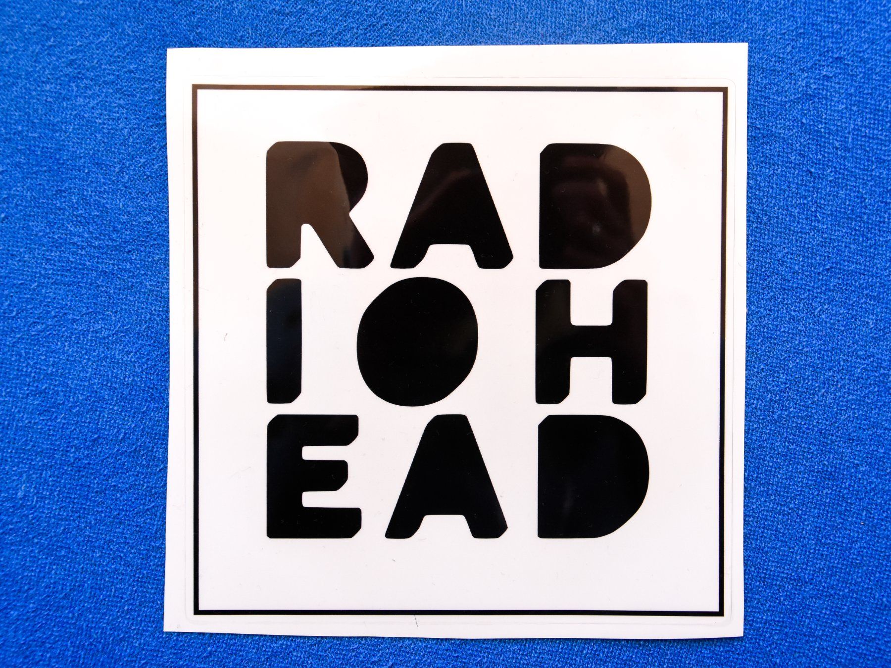 Sticker: Radiohead Sticker – Usato da Belmont-sur-Yverdon venduto da bichet02