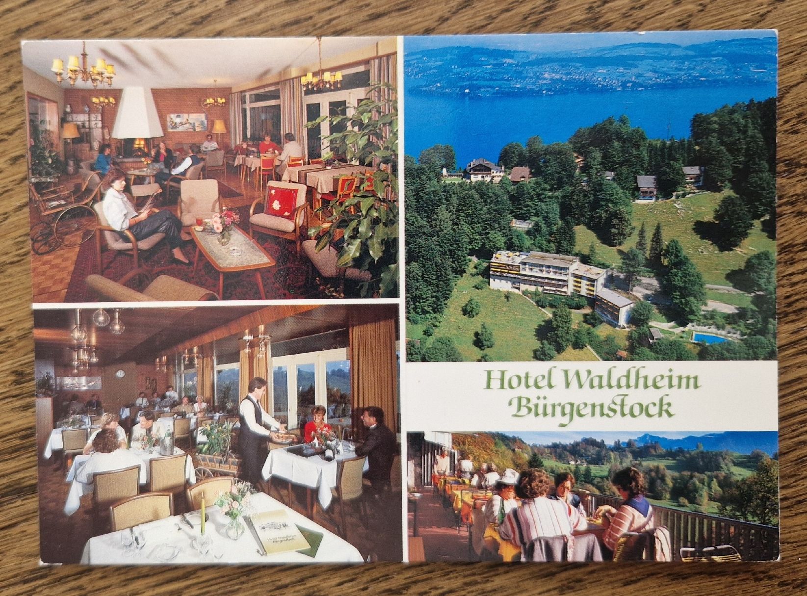 Cartoline postali: ehem. Hotel Restaurant Waldheim Bürgenstock – Usato da Ebikon venduto da Donar50
