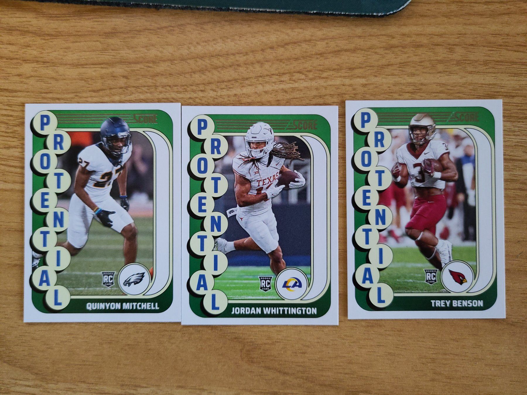 Panini Carte collezionabili: 3x Panini Score 2024 Potential Karten – Nuovo (secondo la descrizione) da Starrkirch-Wil venduto da doemseler
