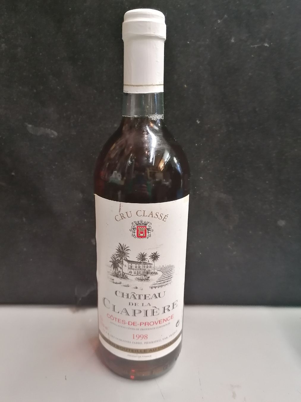 Vino: CHÂTEAU DE LA CLAPIÉRE 1998 – Nuovo (secondo la descrizione) da Genève venduto da Leboucheoreilles