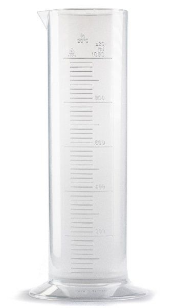 Kaiser Laboratorio & Camera oscura: Mensur, Messzylinder, 1000 ml – Nuovo e nell'imballaggio originale da Geuensee venduto da Fotoneo