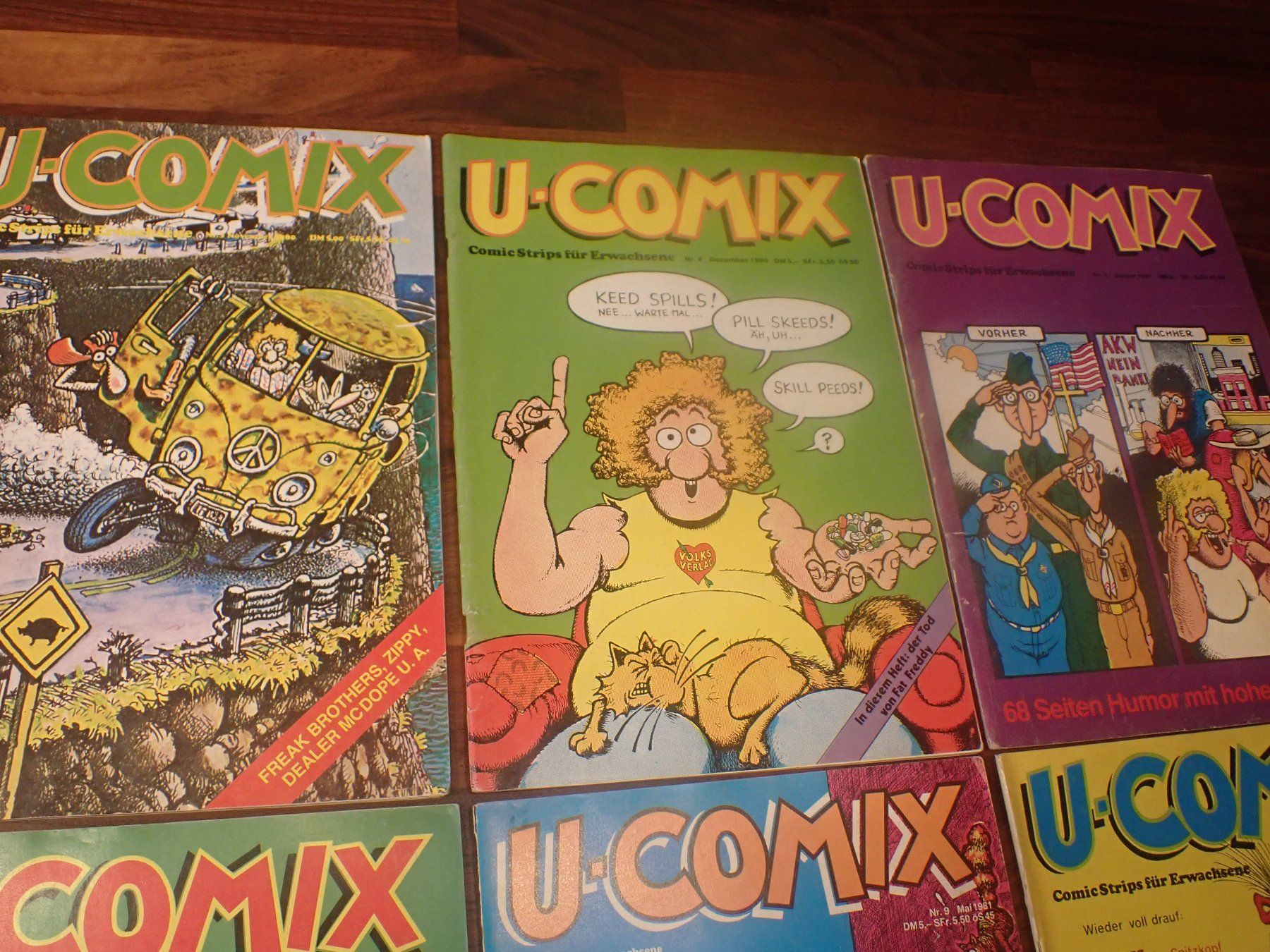 BD: 10 U-COMIX Comic Hefte Nummer 1 - 10 – D'occasion à Geroldswil par boy5toy 3