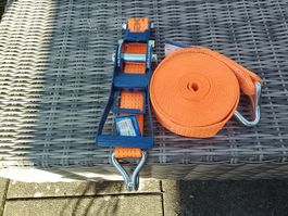 SpanSet Zurrgurt LC 5000 daN orange  neu