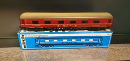 MÄRKLIN: SCHLAFWAGEN DSG ROT BLECHMODELL 4064 OVP