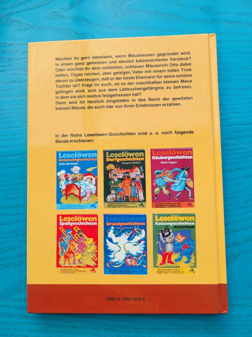 Libri: Leselöwen Mäusegeschichten- Wolfgang Ecke – Usato da SCHÜBELBACH venduto da CoKaHa 1