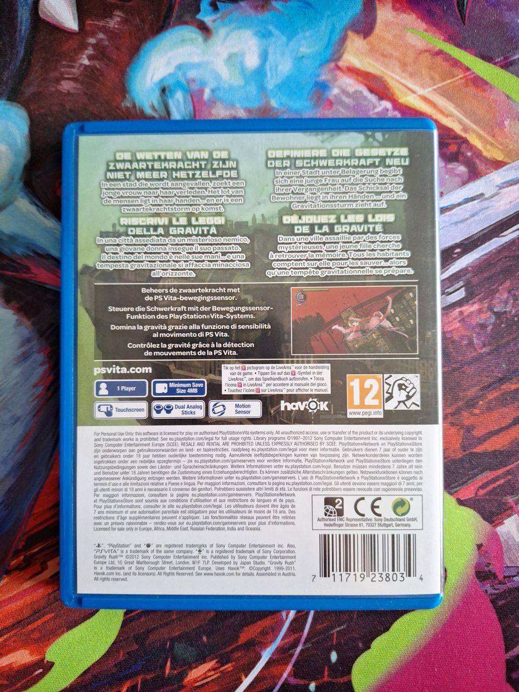 Sony Giochi: Gravity Rush - PS Vita – Usato da Altstätten SG venduto da GGsGameshop 1