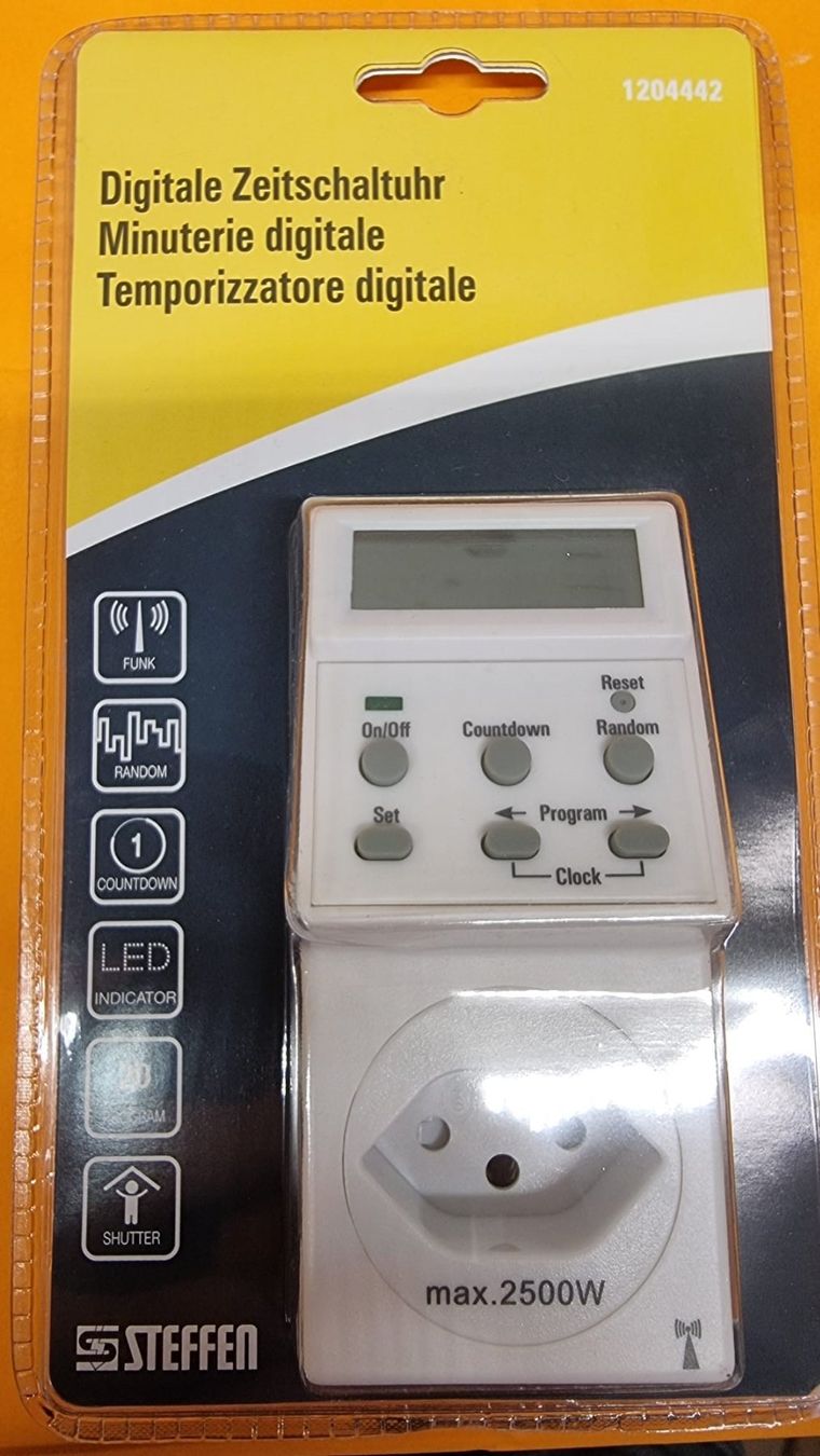 Stecker: Steffen Digitale Zeitschaltuhr Brilliant – Neu und originalverpackt aus Rebstein von James-Dean 4