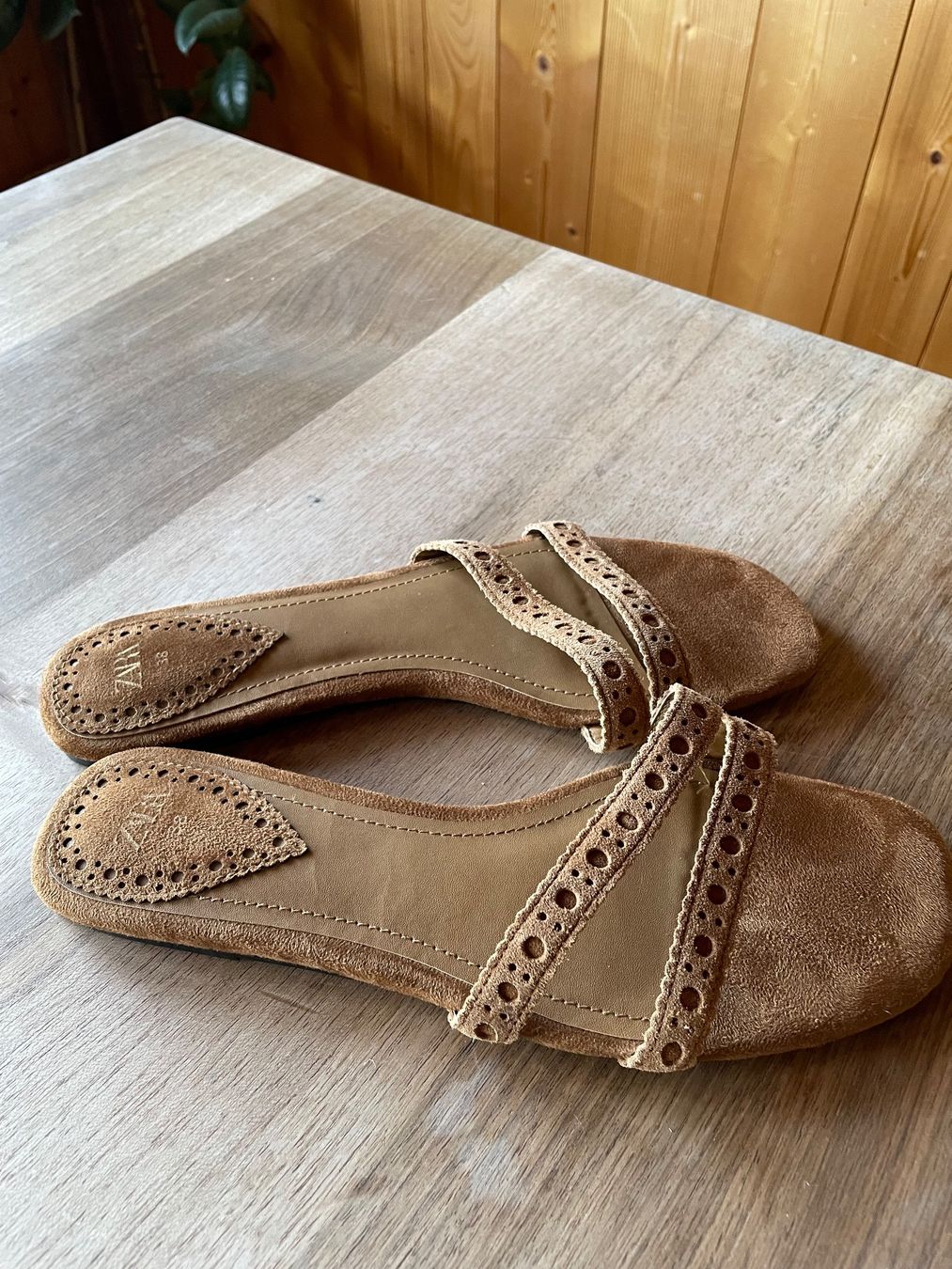Zara Scarpe da donna: ZARA Slipper, Pantoletten, Gr. 38 – Nuovo (secondo la descrizione) da St. Peterzell venduto da andrea2012 1