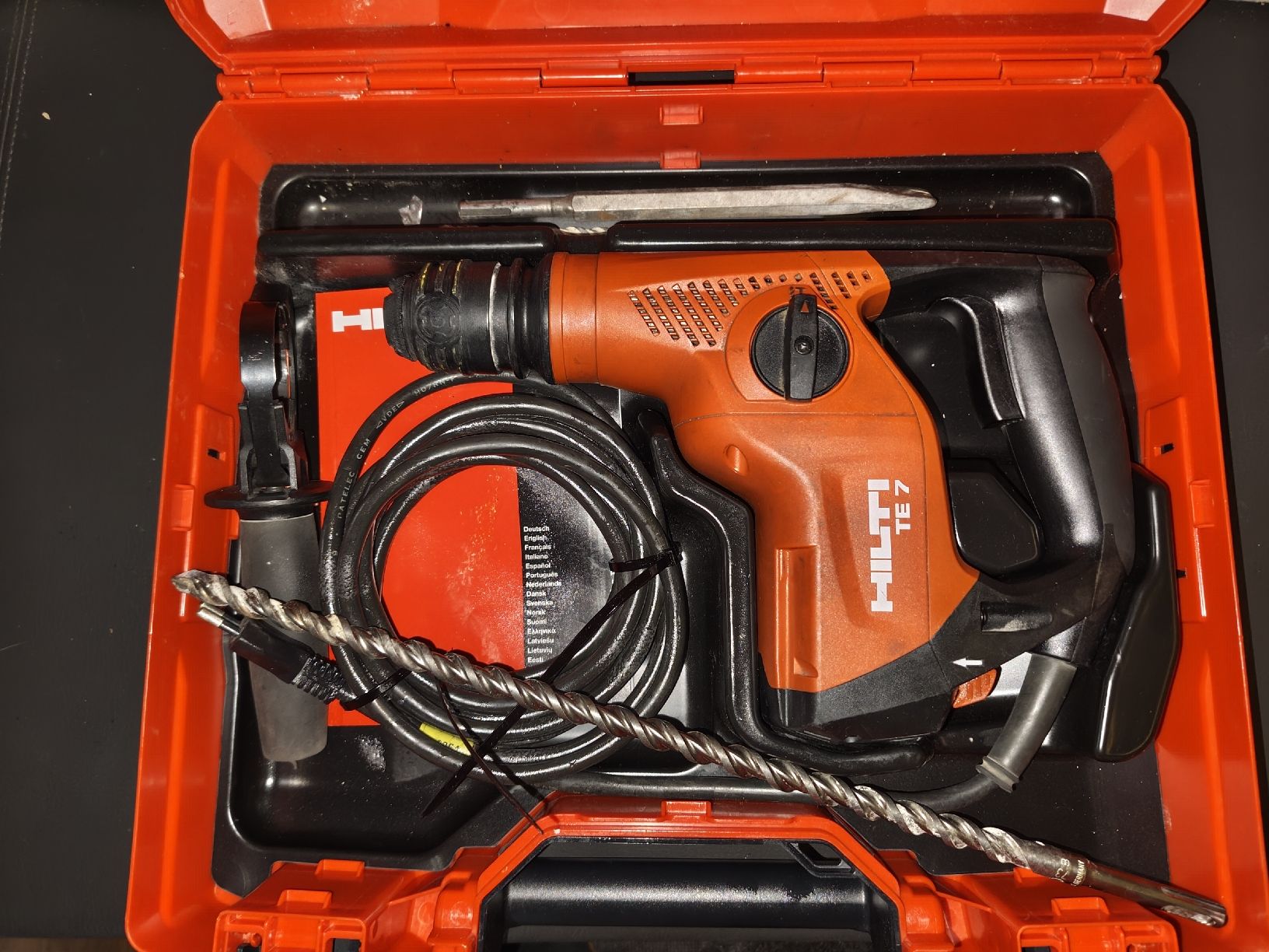 Hilti Trapani: HILTI TE7 Schlagbohrer – Usato da Dübendorf venduto da Johannes1993