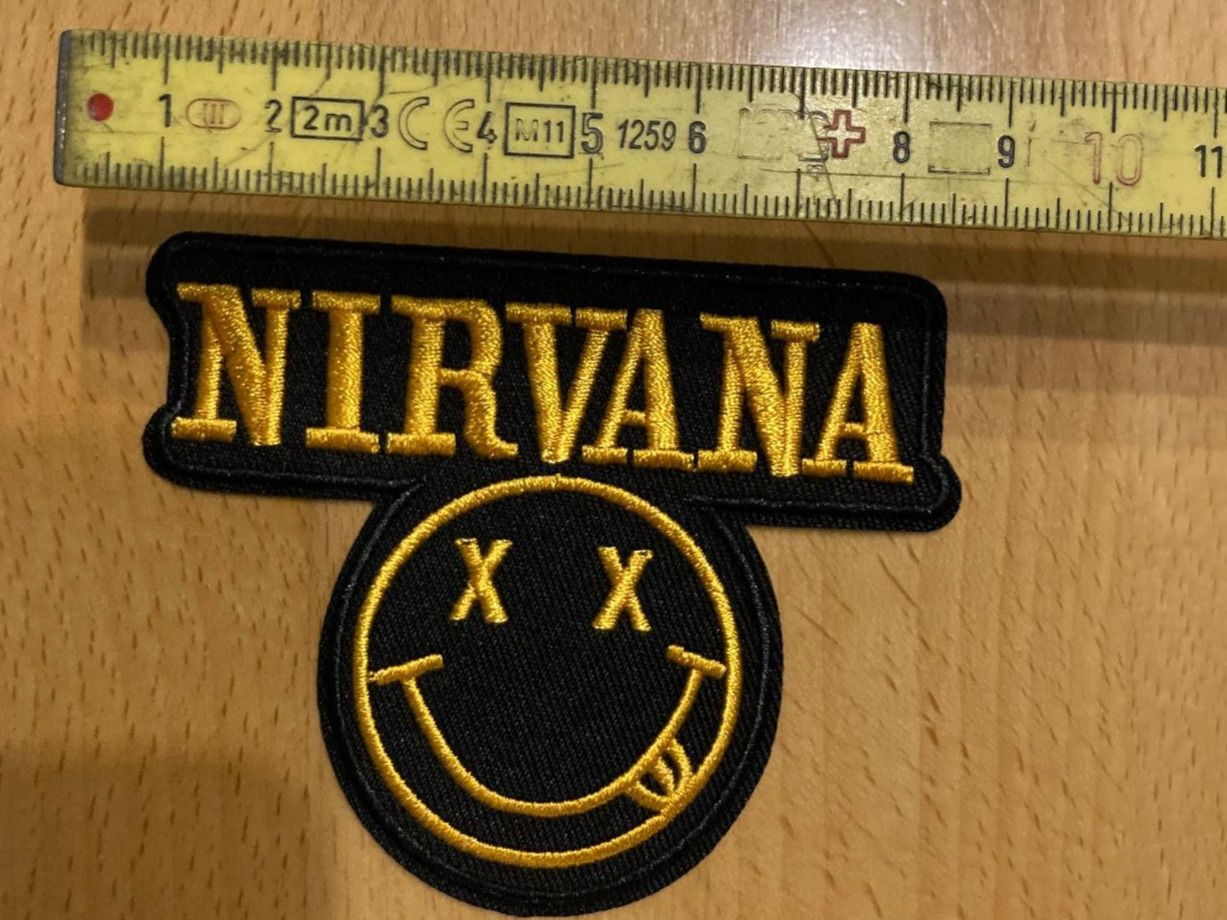 Patches: Nirvana Patch Aufnäher Metal Rock Band 1 – Neu (gemäss Beschreibung) aus Horn von abutre72