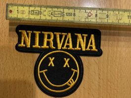 Nirvana Patch Aufnäher Metal Rock Band 1