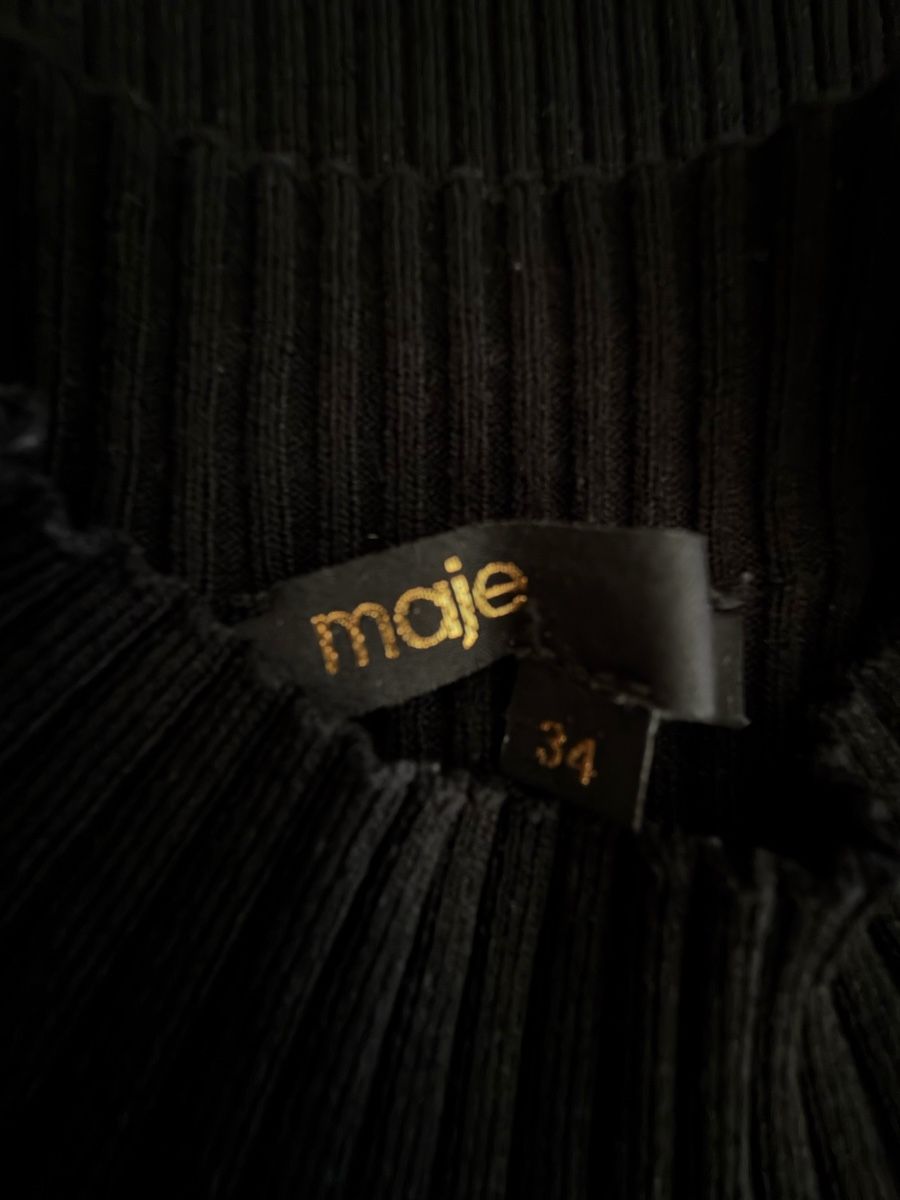 Maje Vestiti: MAJE Black Dress, Size 34 – Usato da Zürich venduto da Victoria_T 5