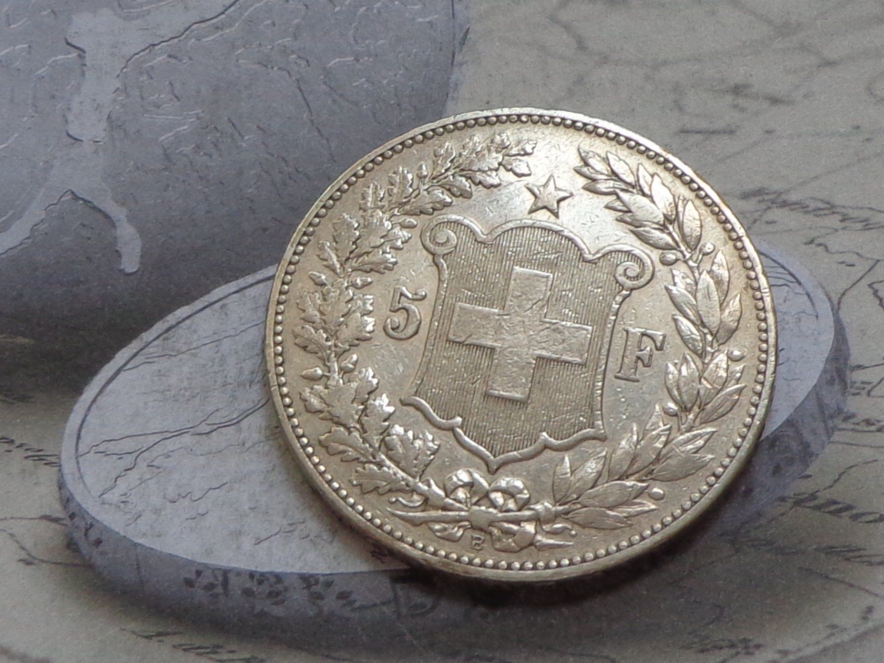 Toutes les monnaies: 5 Fr. 1891 B - Belle pièce – D'occasion à Pully par UCA01 1