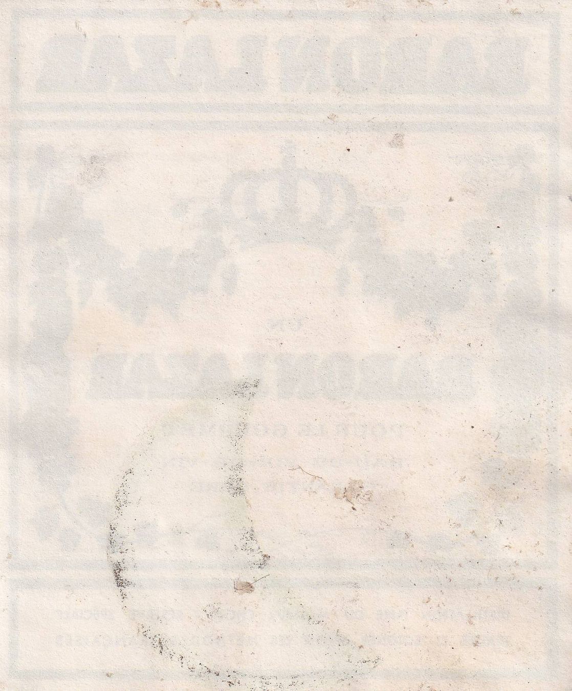 Carta: Etikette - Baron Lazar /bd – Usato da Hombrechtikon venduto da Rudolf07 1