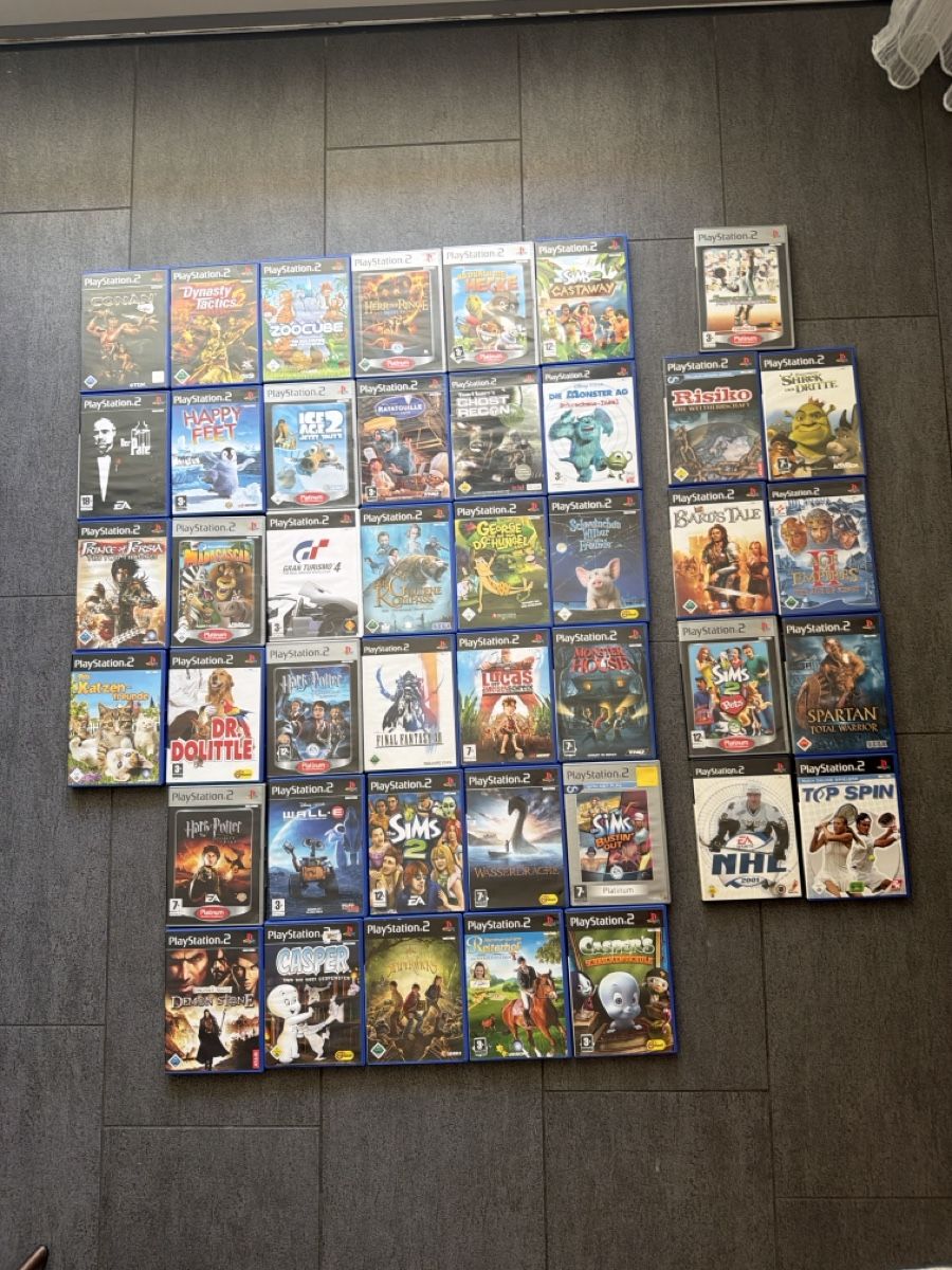 Sony Spiele: Ps2 Spiele Sammlung 41 Games – Gebraucht aus Hagendorn von masterchieff
