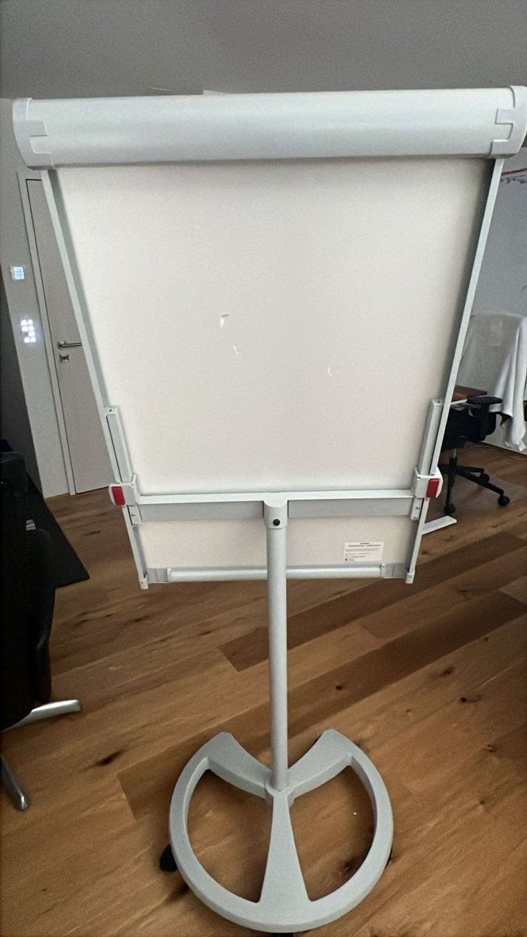 Lavagne: FRANKEN Flipchart auf Rollen mit Ersatzrolle – Usato da Illnau venduto da cindyM28 1