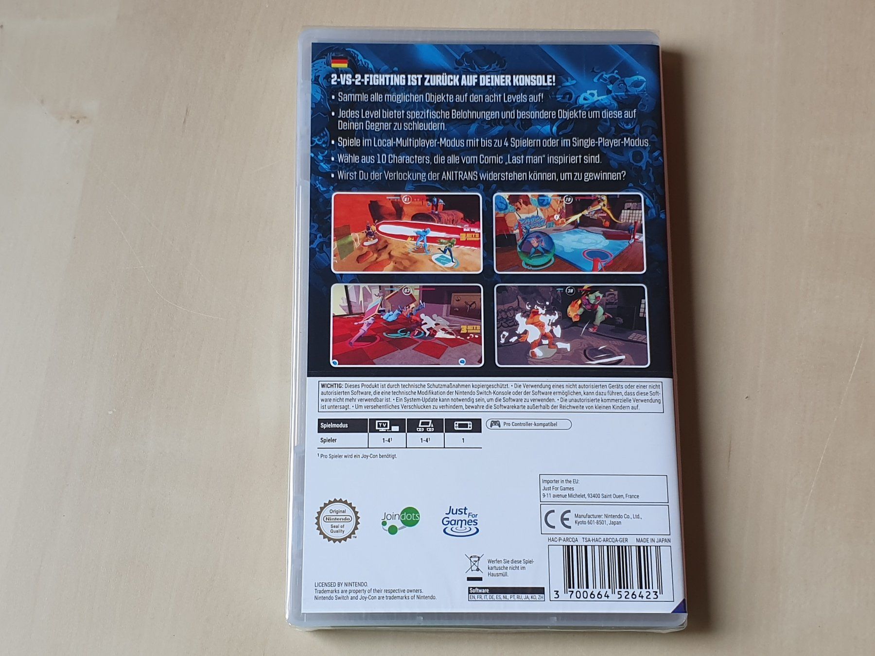 Nintendo Spiele: Last Fight neu und ovp – Neu und originalverpackt aus Stansstad von collectorsshop 1