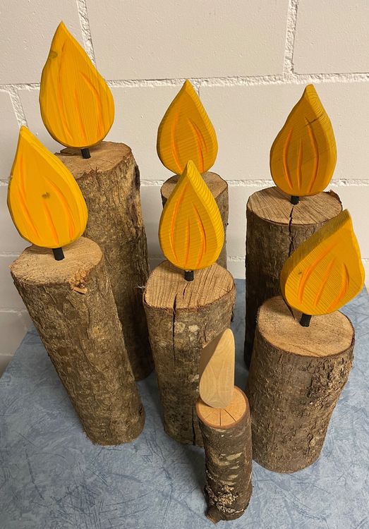 Flammen Fur Holzkerzen