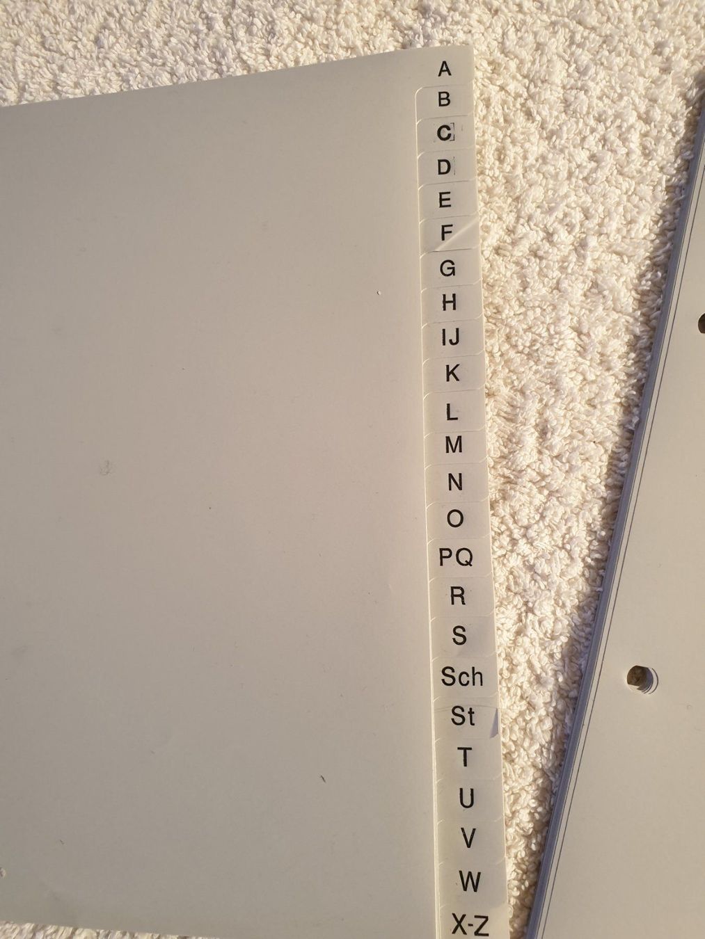 Raccoglitori: Register ABC A5 Grau/Grün 3er Set – Usato da Biel/Bienne venduto da Bormida64 2