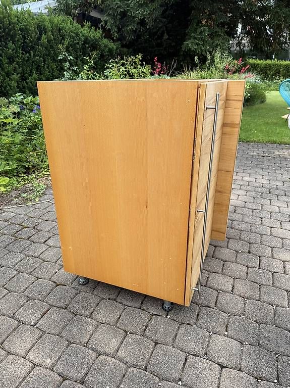 Cucine complete: Team 7 Eck-Unterschrank aus Massivbuche mit Eck-Karussell – Usato da Bern venduto da Padrepio5 3