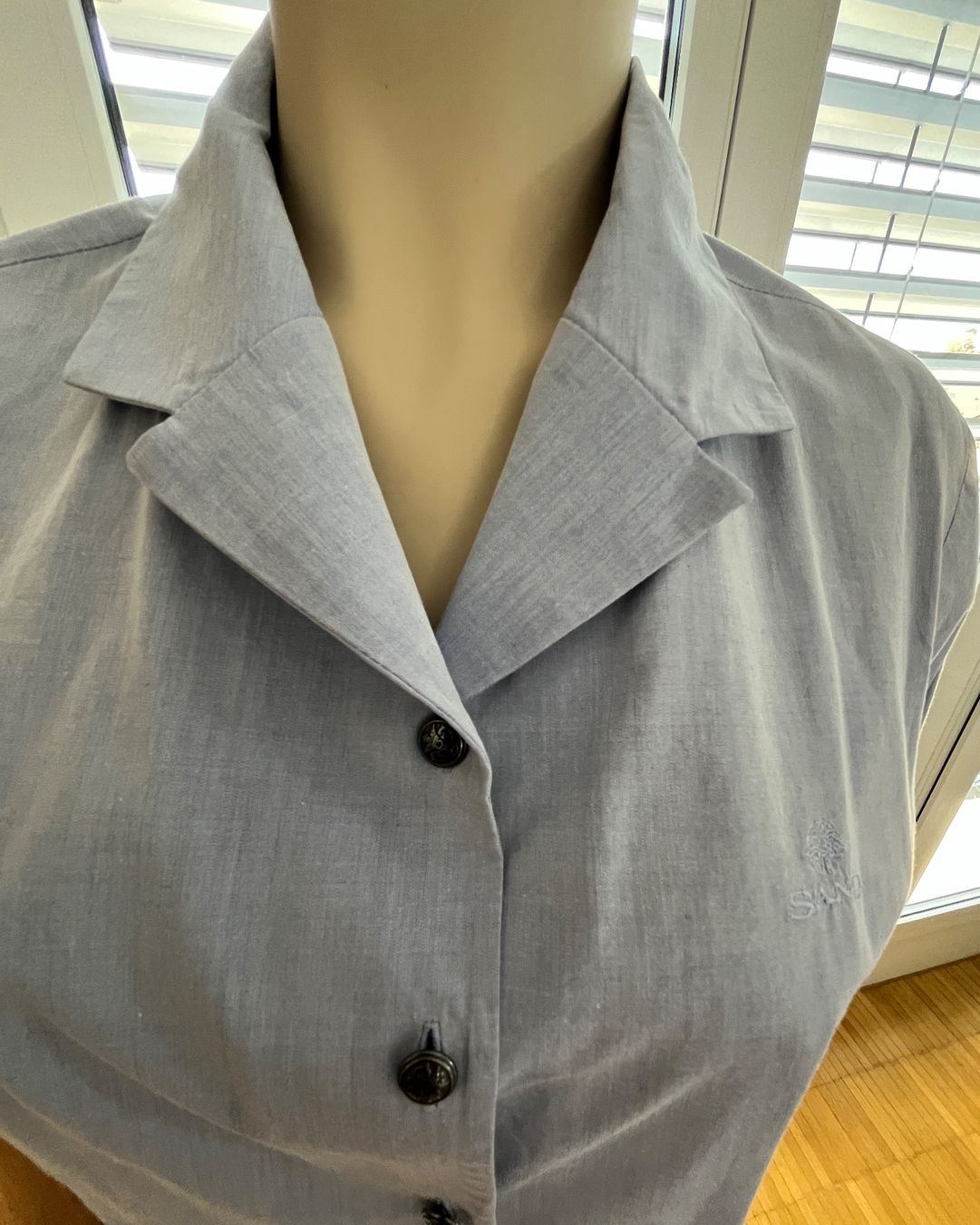 Camicette: Elegante Bluse der Marke SAND, Gr. S, hellblau – Nuovo (secondo la descrizione) da Burgdorf venduto da wiwy51 1