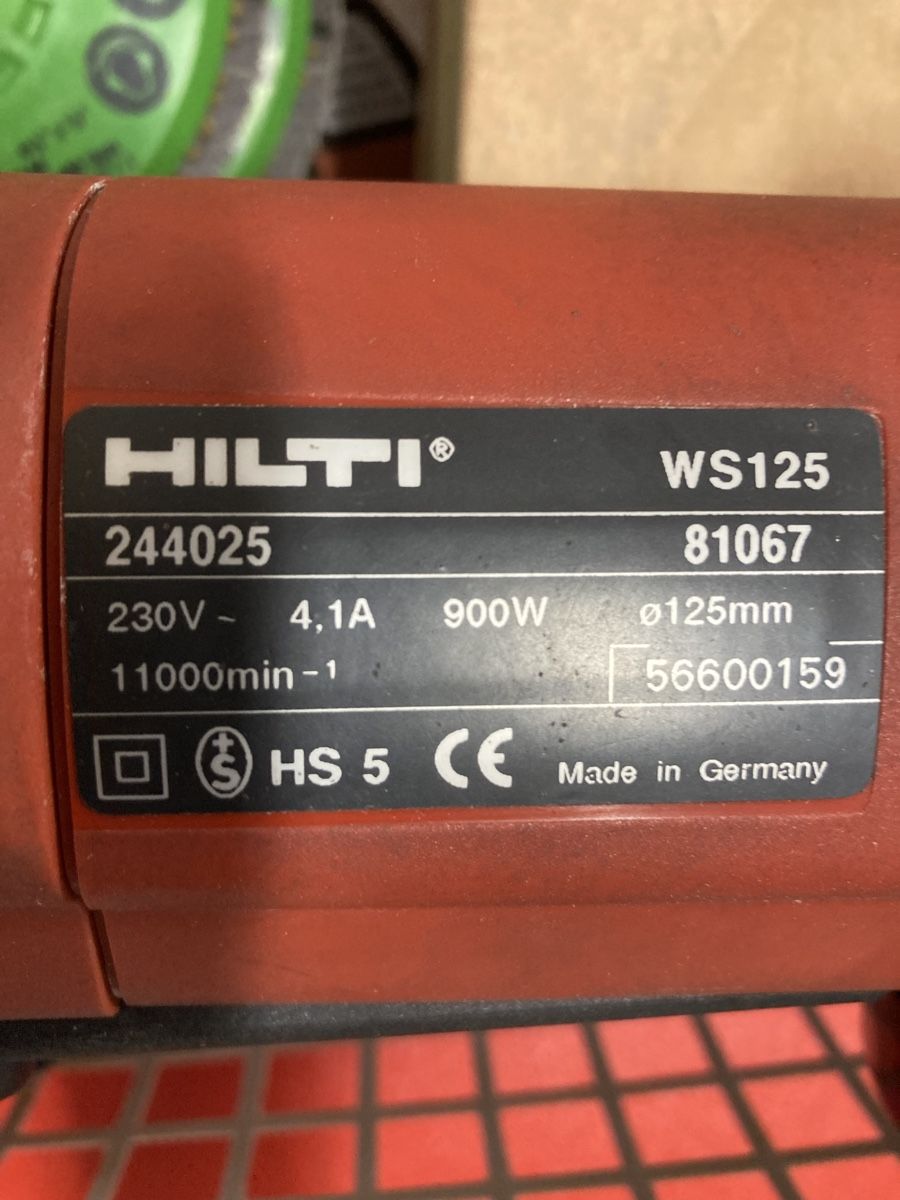 Hilti Tutti gli attrezzi: Hilti Winkelschleiffer – Usato da Rüti ZH venduto da wankelpower 3