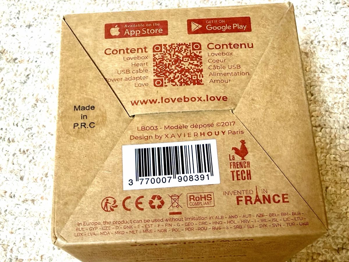 Wecker: Lovebox – Neu und originalverpackt aus Founex von Hyrienne 3