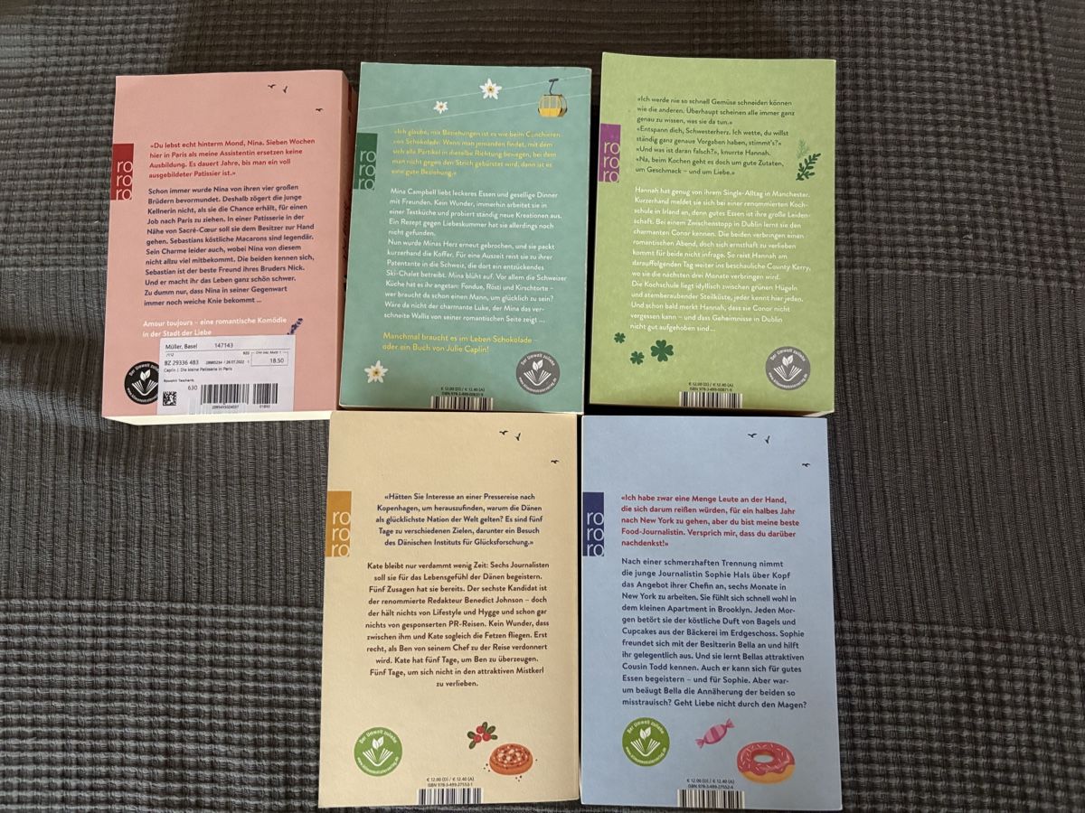 Bücher: Julie Caplin, 5 Bücher – Gebraucht aus Therwil von Blume814 1