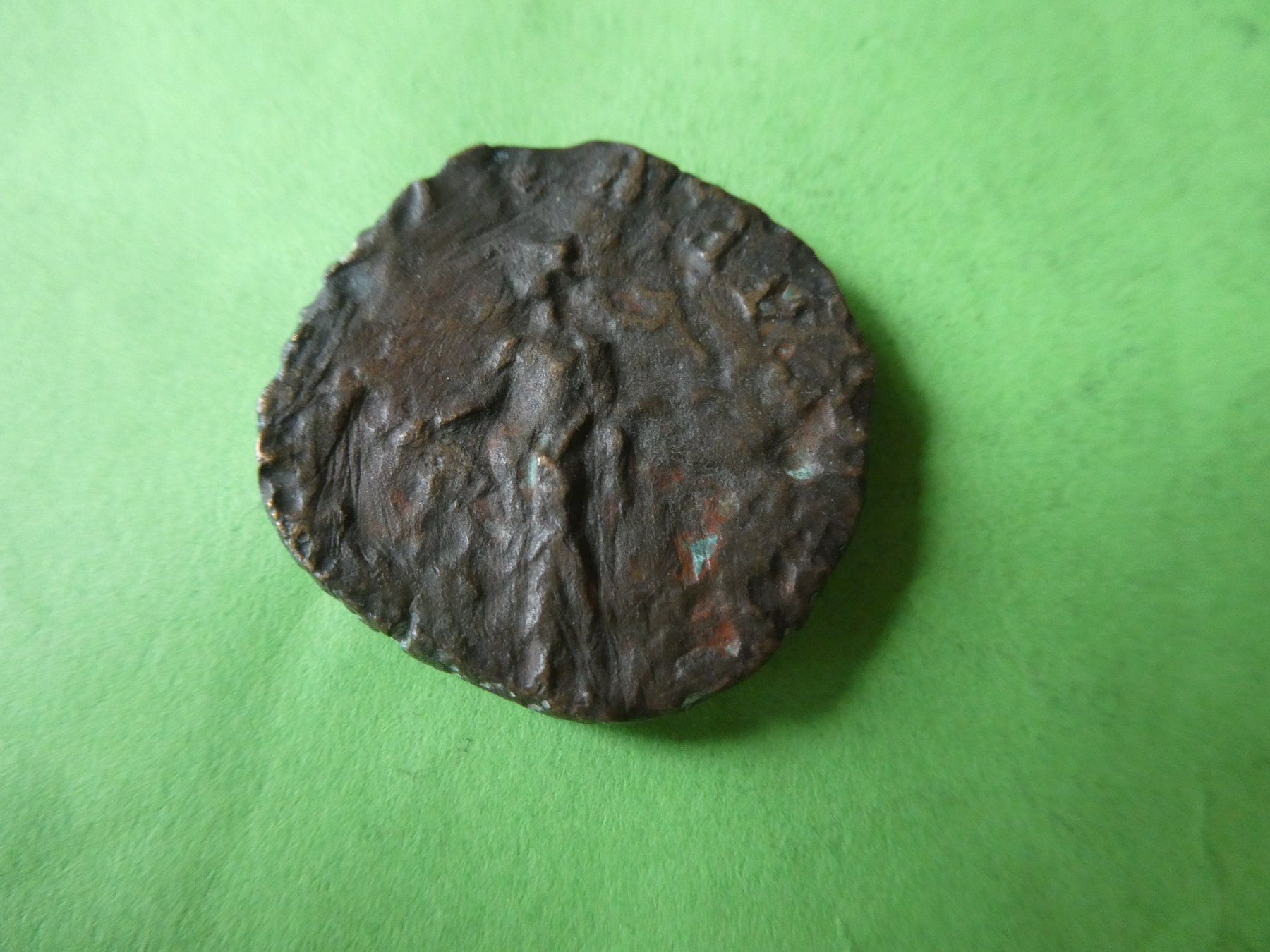 Alle Münzen: grosse uralte Bronzemünze2721 mm     12.66 g – Gebraucht aus Hinterforst von Rohusri 2