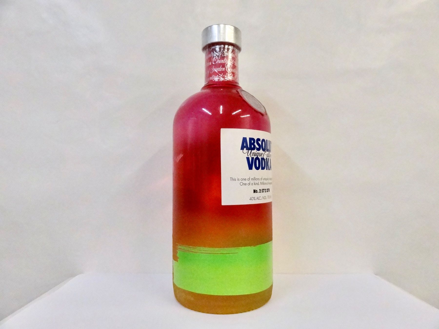 Absolut Vodka Bevande alcoliche: 1 x ABSOLUT VODKA ABSOLUT UNIQUE Edition 2012 – Nuovo e nell'imballaggio originale da Kerzers venduto da zimmergruen 8
