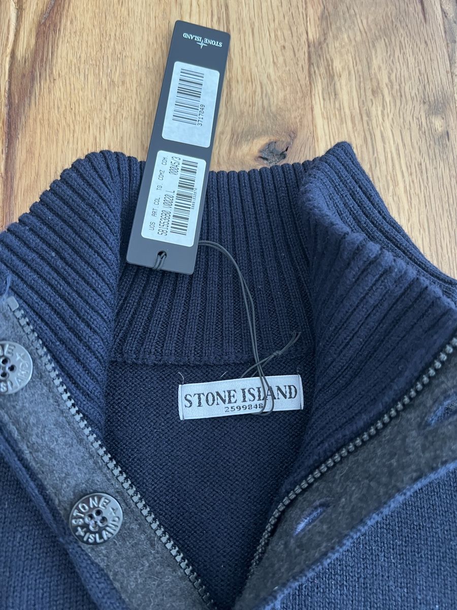 Stone Island Pullover & Sweatshirts: Herren Pullover Stone Island blau/grau Grösse L – Gebraucht aus Dättwil AG von Nebuco1 5
